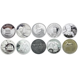 SLR set, 10 gold 2000-2012 (10pcs).