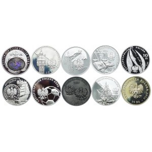 SLR set, 10 gold 2000-2012 (10pcs).