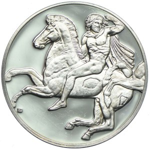 Medal, Cavalier, srebro