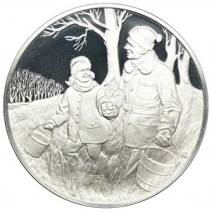 Medal, Norman Rockwell, srebro