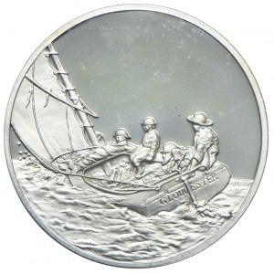 Medal, Frische Brise, srebro