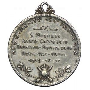 Medalik podróżny ze św. Jerzym - 1915/17