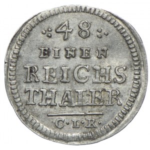 Niemcy, Brandenburg-Bayreuth, Fryderyk, 1/48 taler 1750 CLR