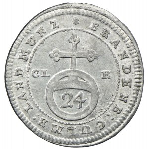 Niemcy, Brandenburg-Bayreuth, Fryderyk, 1/24 talara 1753 CLR