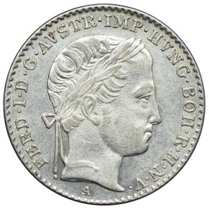 Austria, Ferdinand I, 3 krajcars 1847 A, Vienna
