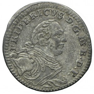 Niemcy, Brandenburg-Bayreuth, Fryderyk, 1 krajcar 1753 CLR