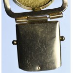 Złota bransoleta z monetami - Austria 10 koron 1896, Niemcy 10 marek 1890 A, Wielka Brytania 1 funt (suweren) 1890, Niemcy 20 marek 1888 A, Francja 20 franków 1896 A, Austria dukat 1915, waga 65,68 g.