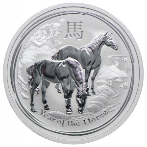 Australia, $2 2014 P, Perth, Year of the Horse (2 oz)