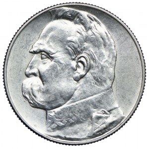 5 złotych 1938, Józef Piłsudski