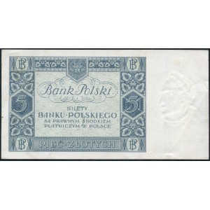 5 złotych 1930 - Ser. CF. -