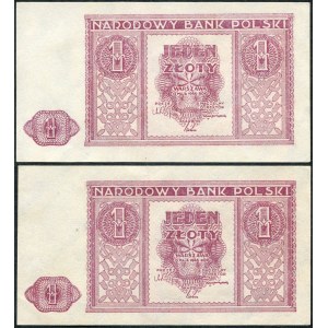 Set of banknotes, 1 zloty 1946