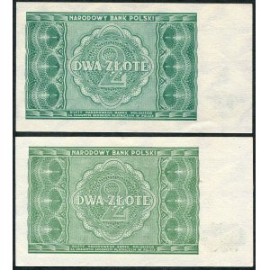 Set of banknotes, 2 zloty 1946