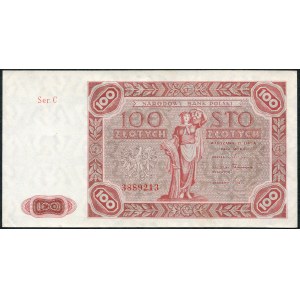 100 złotych 1947 - Ser. C -