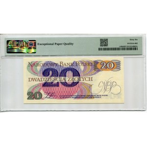 20 złotych 1982 - AA - PMG 66 EPQ