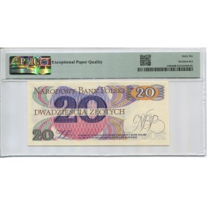20 złotych 1982 - AA - PMG 66 EPQ