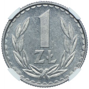1 złoty 1985, NGC MS64PL - PROOFLIKE