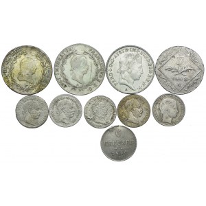 Austria-Hungary, 1803-1870 set of krajcars (10pcs).