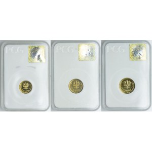 Set, 1, 2, 5 pennies 2013, PCG (3pc).