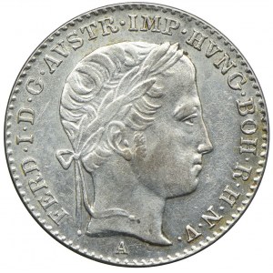 Austria, Ferdinand I, 3 krajcars 1847 A, Vienna
