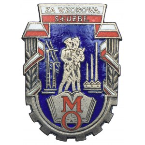 PRL, odznaka, Za Wzorową Służbę w MO
