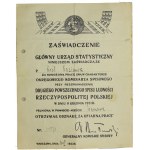 Polen, Zweite Republik, Abzeichen Für aufopferungsvolle Arbeit 9 XII 1931 + Verleihung
