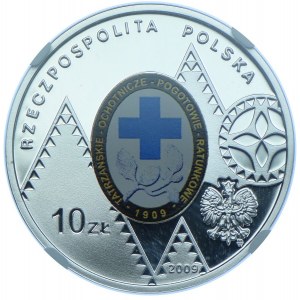 10 PLN 2009, 100. výročie TOPR, NGC PF70