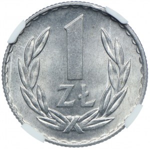1 złoty 1972, NGC MS65