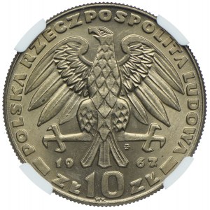 10 gold 1967, General Swierczewski, NGC MS65