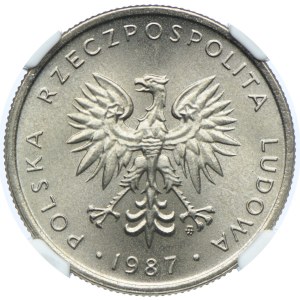 10 gold 1987, Warsaw, NGC MS65