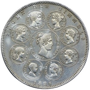 Niemcy, Bawaria, Ludwik I, talar familijny 1828, Monachium