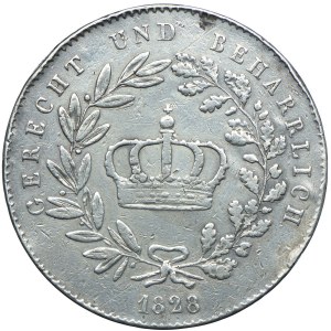 Niemcy, Bawaria, Ludwik, talar koronacyjny 1828, Monachium