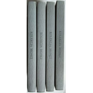 Zestaw albumów na monety kolekcjonerskie 10 i 20 złotych (4szt.)