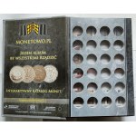 Zestaw albumów na monety kolekcjonerskie 10 i 20 złotych (4szt.)