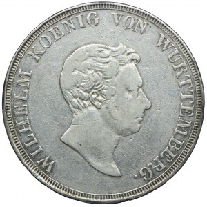 Niemcy, Wirtembergia, Wilhelm I, talar 1825, Stuttgart