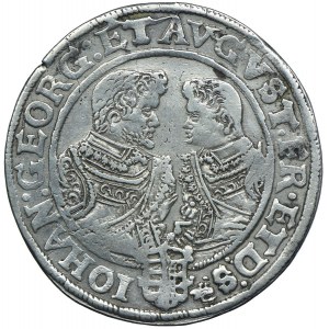 Niemcy, Saksonia, Christian II, Jan Jerzy I i August, talar 1610, Drezno