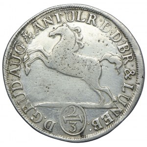 Niemcy, Brunszwik - Wolfebnbuttel, Rudolf August i Anton Ulrich, 2/3 talara 1699 HCH, Brunszwik