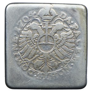 Niemcy, KLIPA 1 gulden 1704 - Oblężenie Ulm