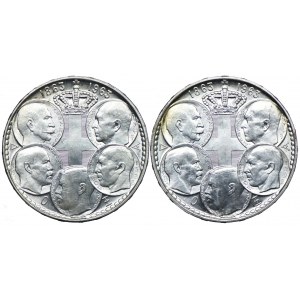 Grecja, Paweł I, 30 drachm 1963, Berlin (2szt.)