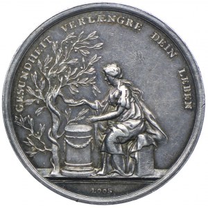 Medal podarunkowy, bez daty ok. 1800r., sygnowany LOOS
