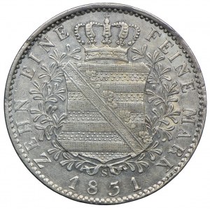 Niemcy, Saksonia, Antoni, talar 1831 S, Drezno