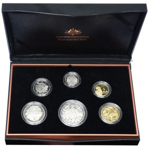 Australia, zestaw monet 5, 10, 20, 50 centów, 1, 2 dolary 2016 - PROOF (6szt.)