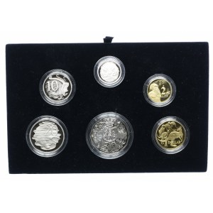 Australia, zestaw monet 5, 10, 20, 50 centów, 1, 2 dolary 2016 - PROOF (6szt.)