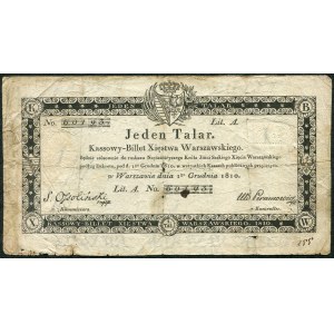 1 talar 1810 - Ossoliński