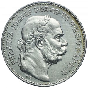 Hungary, Franz Joseph I, 2 crowns 1914 KB, Kremnica
