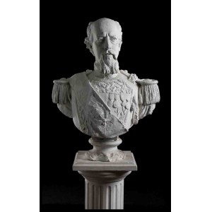 ARGENTINA Adamo TADOLINI (1788-1868) Bust of Julio Argentino Roca