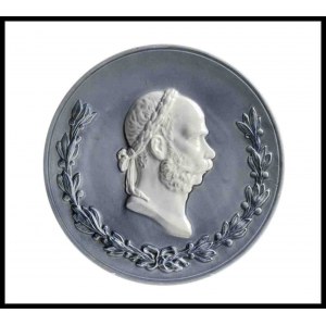 AUSTRIA, Empire Plate with portrait of Franz Josef
