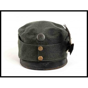AUSTRIA, Empire Great War Splendid officer's cap of the mountain troops