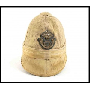 ITALY, Kingdom Colonial marshal helmet of the 23rd Cavalry Regiment of Umberto I