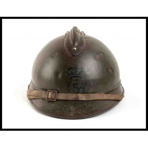 ITALY, Kingdom Great War M. 15 troop helmet of the Sassari Brigade