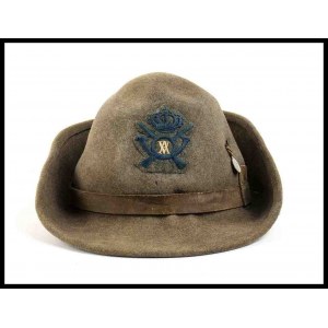 ITALY, Kingdom Great War M.909 Alpine Volunteer troop hat